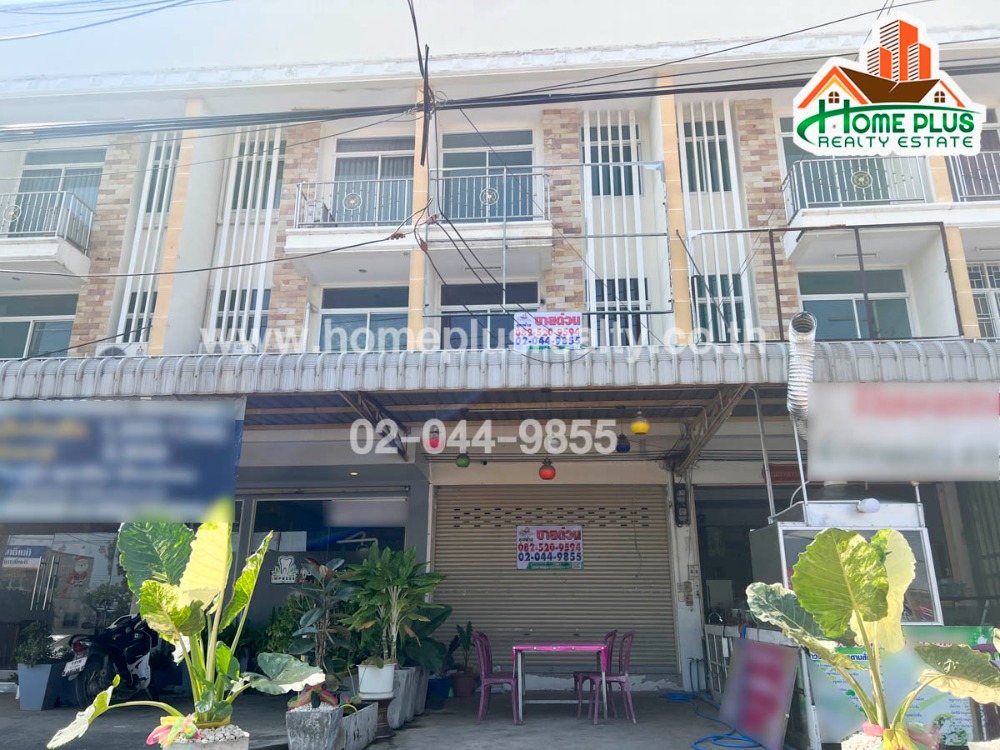 For SaleShop HouseAng Thong : 3-story commercial building near Ang Thong Hospital (Ruaysuk Project 6) Ang Thong Province