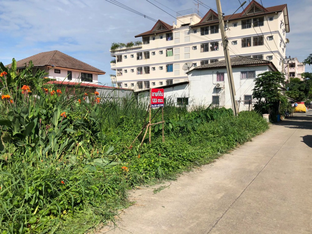 For SaleLandNonthaburi, Bang Yai, Bangbuathong : Empty land for sale, size 133 sq m, Soi Chan Thong Iam. Behind Khlong Bang Phai Maintenance Center