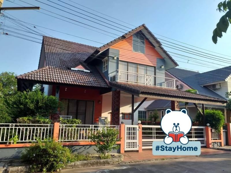 For SaleHouseSriracha Laem Chabang Ban Bueng : Second hand detached house for sale, 4 bedrooms, near J Park, Sriracha - Na Phrao.