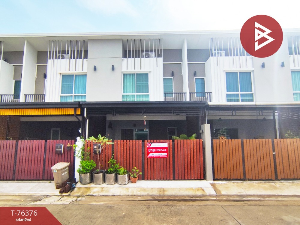 For SaleTownhousePhutthamonthon, Salaya : Townhome for sale, Citysense Salaya Village, Nakhon Pathom.