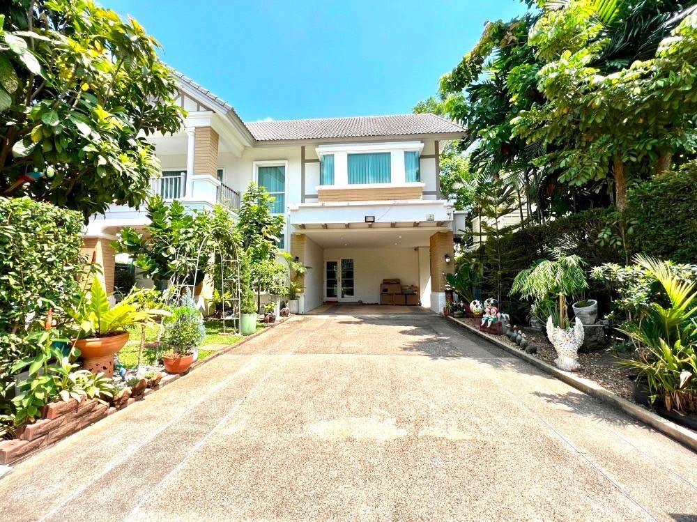 For SaleHouseRattanathibet, Sanambinna : Selling very cheap, detached house, Laddarom Ratchaphruek-Rattanathibet 2, 102.9 sq m., built-in, very beautiful, ready to move in.