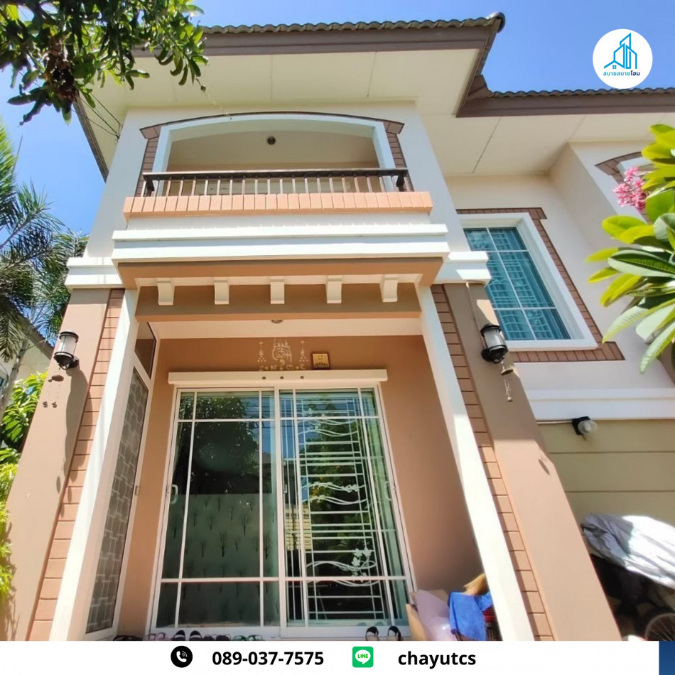 For SaleHouseSamut Prakan,Samrong : Selling a detached house at Phasorn 28, Kingkaew-Namdaeng Road, 129 square meters, 52 square wah.