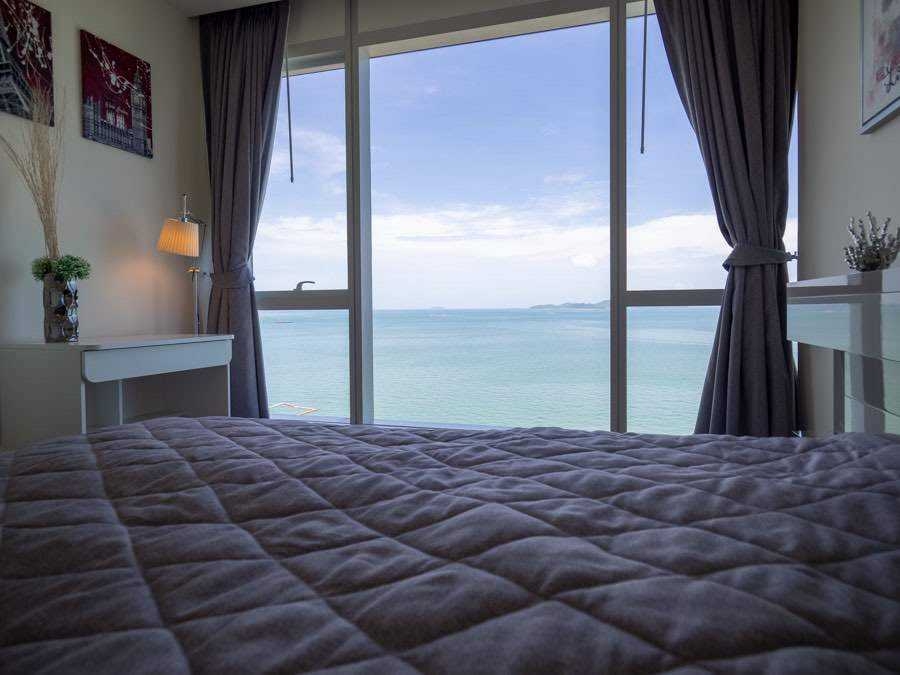 For SaleCondoPattaya, Bangsaen, Chonburi : For Sale The palm Wongamat beach 2 Bed Direct sunset 82 Sq.m (S03-1330)