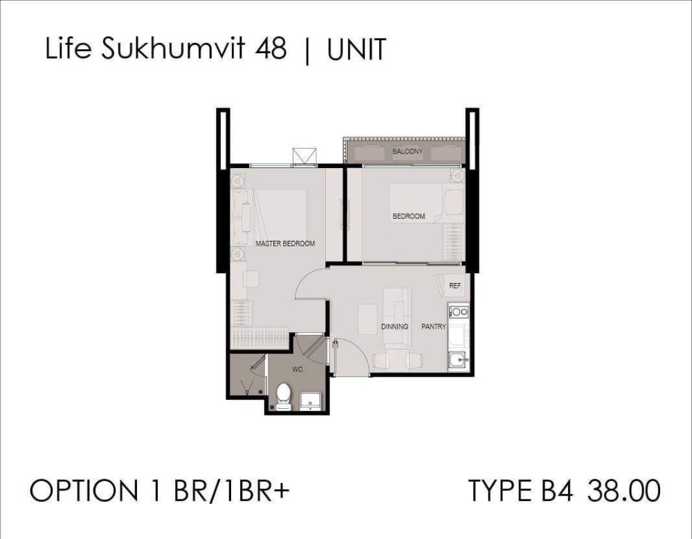 ให้เช่าคอนโดอ่อนนุช อุดมสุข : คอนโดให้เช่า Life Sukhumvit 48 เฟอร์นิเจอร์ครบ พร้อมเข้าอยู่