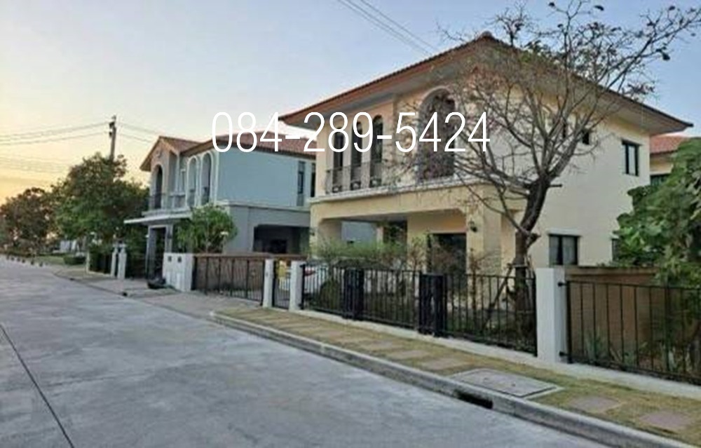 For SaleHouseMin Buri, Romklao : For sale ,2-story detached house, The Ricco Residence Wongwaen-Chatuchot , Property code 03-068