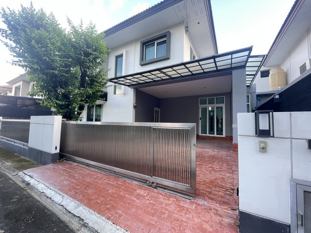 For SaleHouseRama5, Ratchapruek, Bangkruai : 2-story detached house for sale, 50.70 sq m, Casa Legend Rama 5-Ratchapruek. Village next to the main road, Nakhon In, Ratchaphruek