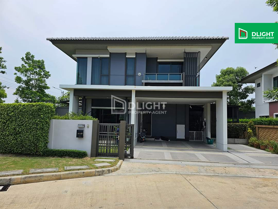 For SaleHouseNonthaburi, Bang Yai, Bangbuathong : Baan Burasiri Ratchaphruek 345, area 91 sq m, 200 sq m, 3 bedrooms, 3 bathrooms, price 11.5 million baht, corner house.