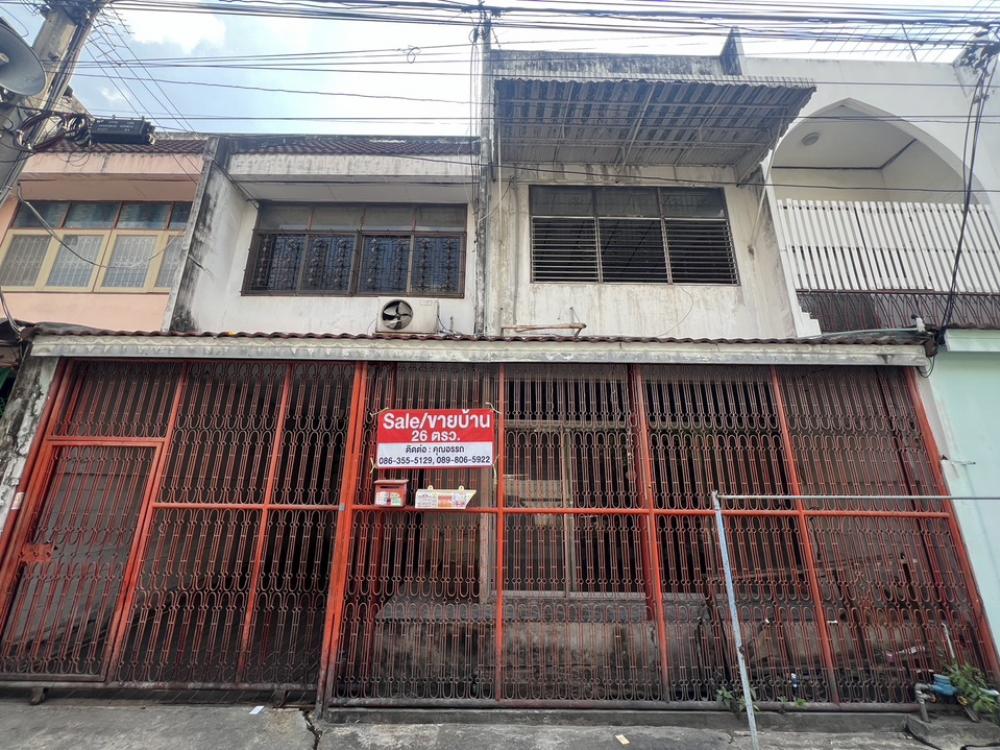 For SaleHouseKasetsart, Ratchayothin : Townhouse for sale Amarin Niwet Village 1, Bang Khen Circle BTS Wat Phra Sri Mahathat Central Ramindra, Bang Khen Police Station, very good location 📣📣 26 sq m‼️