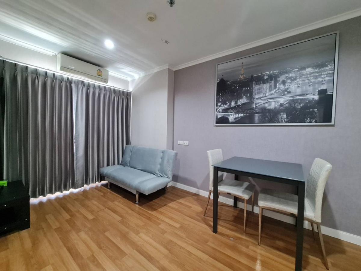 For RentCondoRama3 (Riverside),Satupadit : Beautiful room on high floor, good price, ready to rent 9,000, fully furnished, 28 sq m, ready to move in condo next to Chao Phraya River, Lumpini Park Riverside, Rama 3, Building A, 35th floor