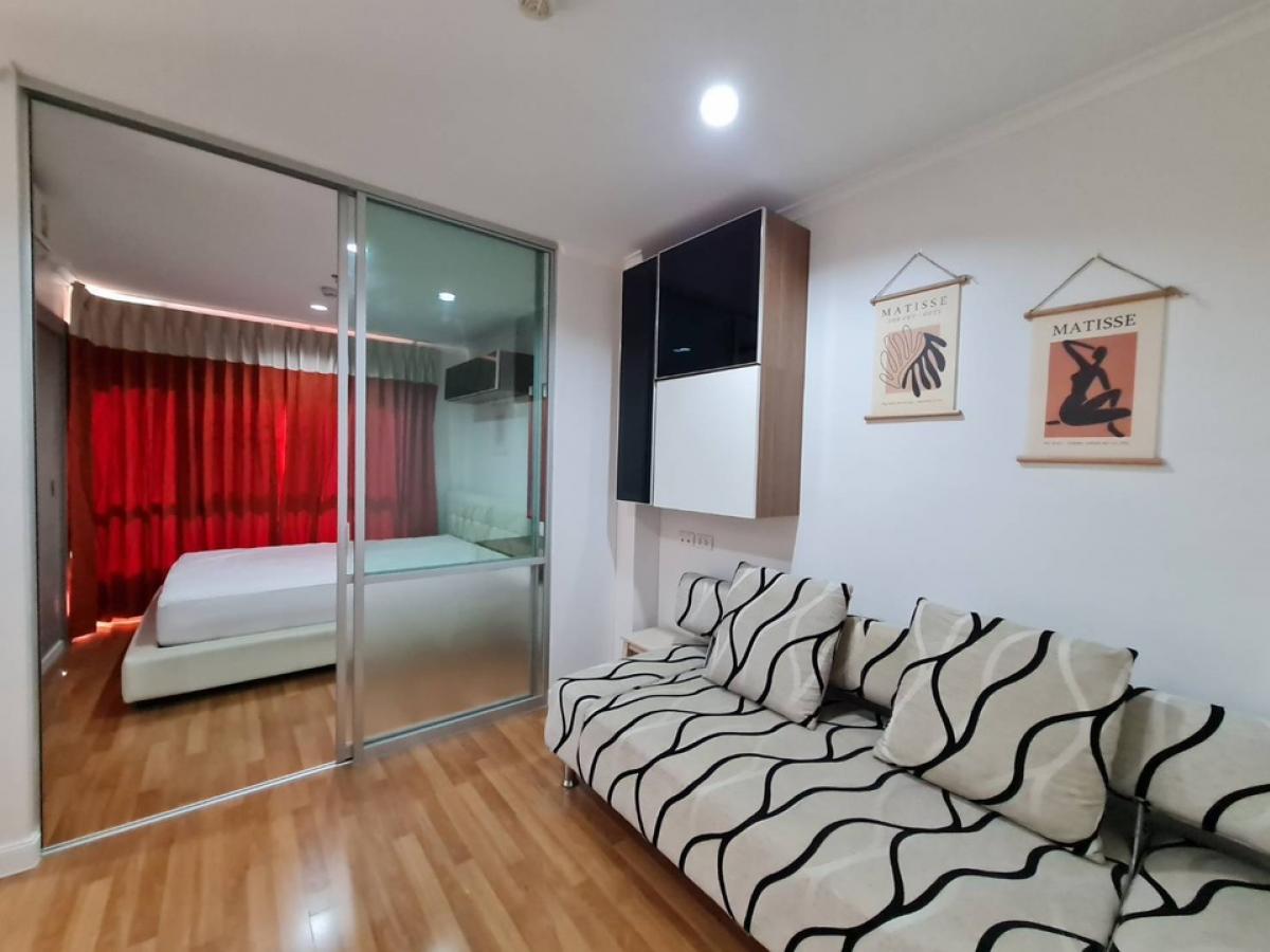 For RentCondoRama3 (Riverside),Satupadit : Beautiful room for rent 9,000, ready to move in on December 16, fully furnished, 26 sq m, ready to move in condo next to the Chao Phraya River, Lumpini Park Riverside, Rama 3, Building C, 30th floor