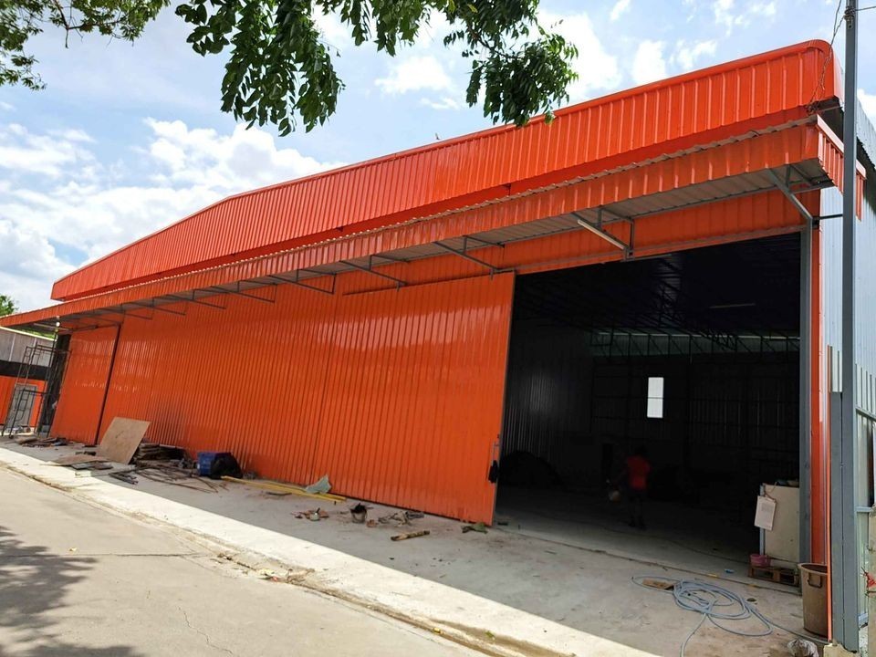 For RentWarehouseNawamin, Ramindra : B646 Warehouse for rent, size 600 sq m, Soi Pho Kaew 3, entering Lat Phrao 101 Road, Bang Kapi District