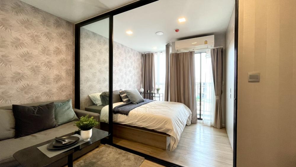 For RentCondoRatchadapisek, Huaikwang, Suttisan : 🔥🔥For rent Atmoz Ratchada, Maengjai, beautiful room, fully furnished, electrical appliances, Building C, 3rd floor, only 13,000/month, minimum 1 year lease, 2 months deposit, 1 month advance