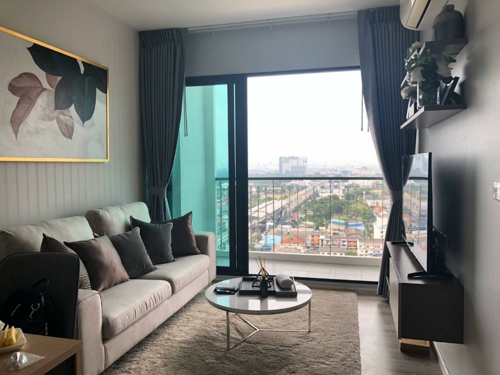 ให้เช่าคอนโดสมุทรปราการ สำโรง : Knightsbridge skyriver ocean 2 bedrooms for rent (Rt-01)