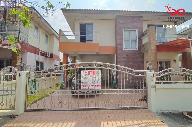 For SaleHouseNakhon Pathom : 2-story detached house for sale, 59.6 square wah, Siwarat Village 7, Phutthamonthon District, Nakhon Pathom