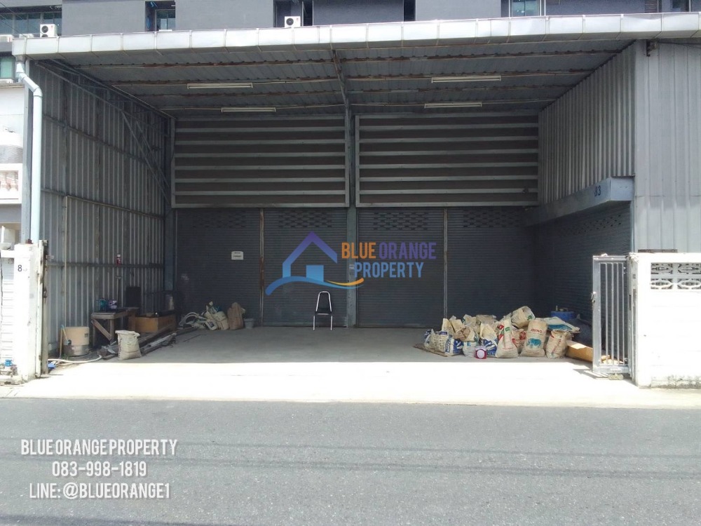 For RentWarehouseRatchadapisek, Huaikwang, Suttisan : Book with us, get cash back 25k!!! Warehouse with built-in office for rent, Ratchada near Sutthisan MRT