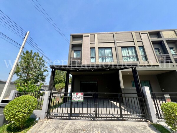 For SaleTownhousePathum Thani,Rangsit, Thammasat : Townhome Verve Tiwanon-Rangsit, corner unit, cheapest.