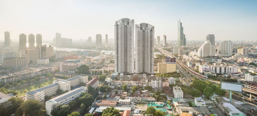 For RentCondoSathorn, Narathiwat : 🔥Hot Deal 34 K🔥 -2 Beds 2 Baths with Bathtub 66.37 sq.m. Good Location BTS Saphan Taksin station 340 m. at Rhythm Sathorn Condo / For Rent