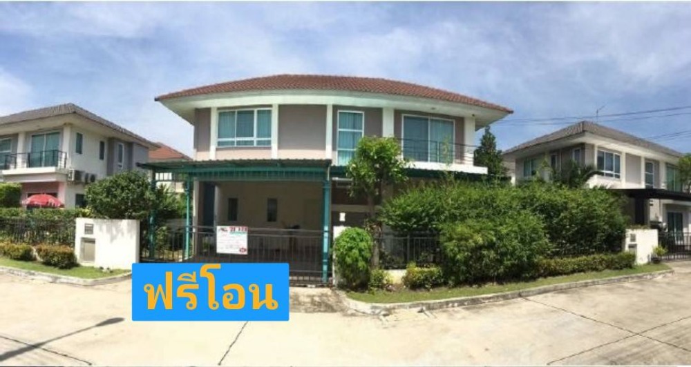 For SaleHousePathum Thani,Rangsit, Thammasat : House for sale, Life Bangkok Boulevard, Rangsit, Khlong 3 (a house that comes at a price and location in the middle of Rangsit that you shouldn't pass up)