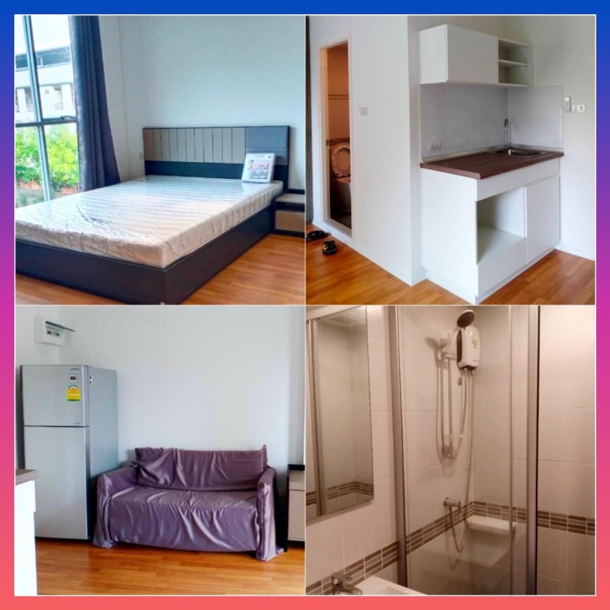 For RentCondoBangna, Bearing, Lasalle : Lumpini Bangna Km.3 Condo for rent near Central, Big C Bangna, Udomsuk, Sukhumvit 103, ABAC Bangna-Trad.