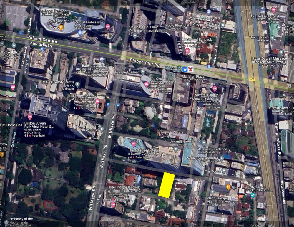 For RentLandSukhumvit, Asoke, Thonglor : Land for rent