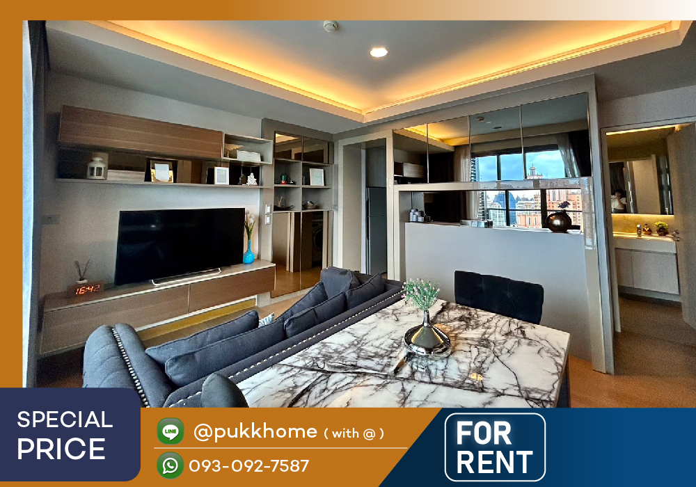 For RentCondoSukhumvit, Asoke, Thonglor : The Lumpini 24. 2 Bedroom, high floor, actual room decorated beautifully as shown in the picture ✨ Fully Furnished ✨📞 Line : @pukkhome (with @)