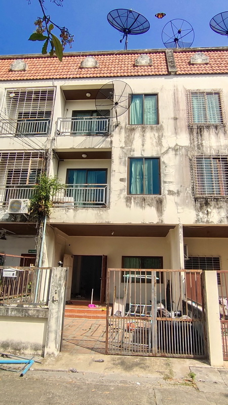 ขายทาวน์เฮ้าส์/ทาวน์โฮมอ่อนนุช อุดมสุข : Townhouse 3 storey, 4 bedrooms for sale @Pridi Banomyong 26