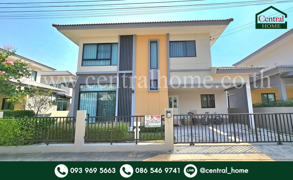 For SaleHouseRama5, Ratchapruek, Bangkruai : Single house Casa Ville Casa Ville Pinklao - Srirat