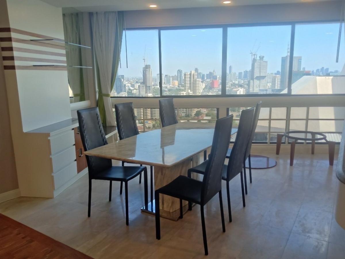 For RentCondoSukhumvit, Asoke, Thonglor : The President park Sukhumvit 24 for rent 263sqm 3bedroom 30fl+++ only 80,000 per month tel 0816878954 line id 0816878954