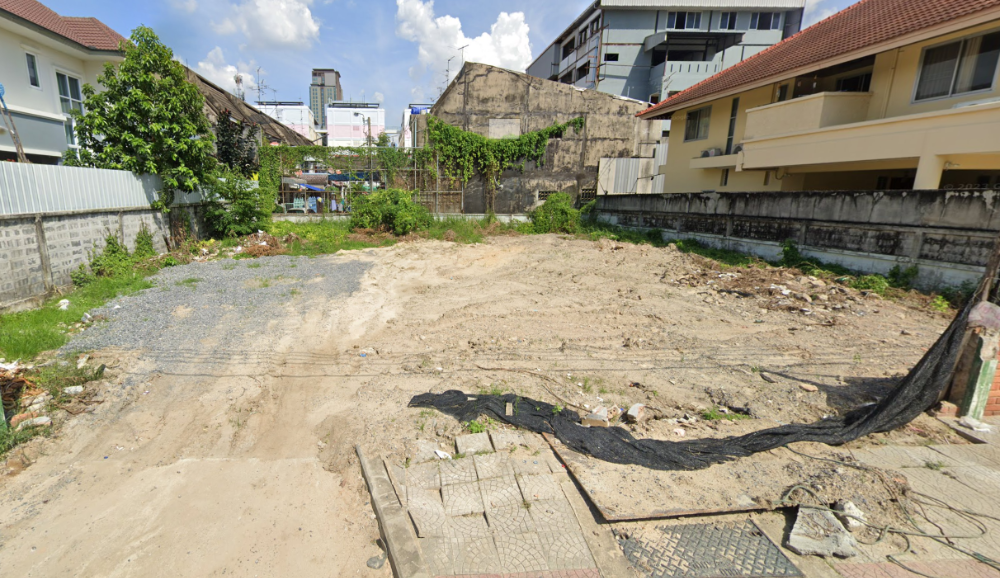 For SaleLandRamkhamhaeng, Hua Mak : Land in Soi Hua Mak 8 approximately 50 meters from Hua Mak Road