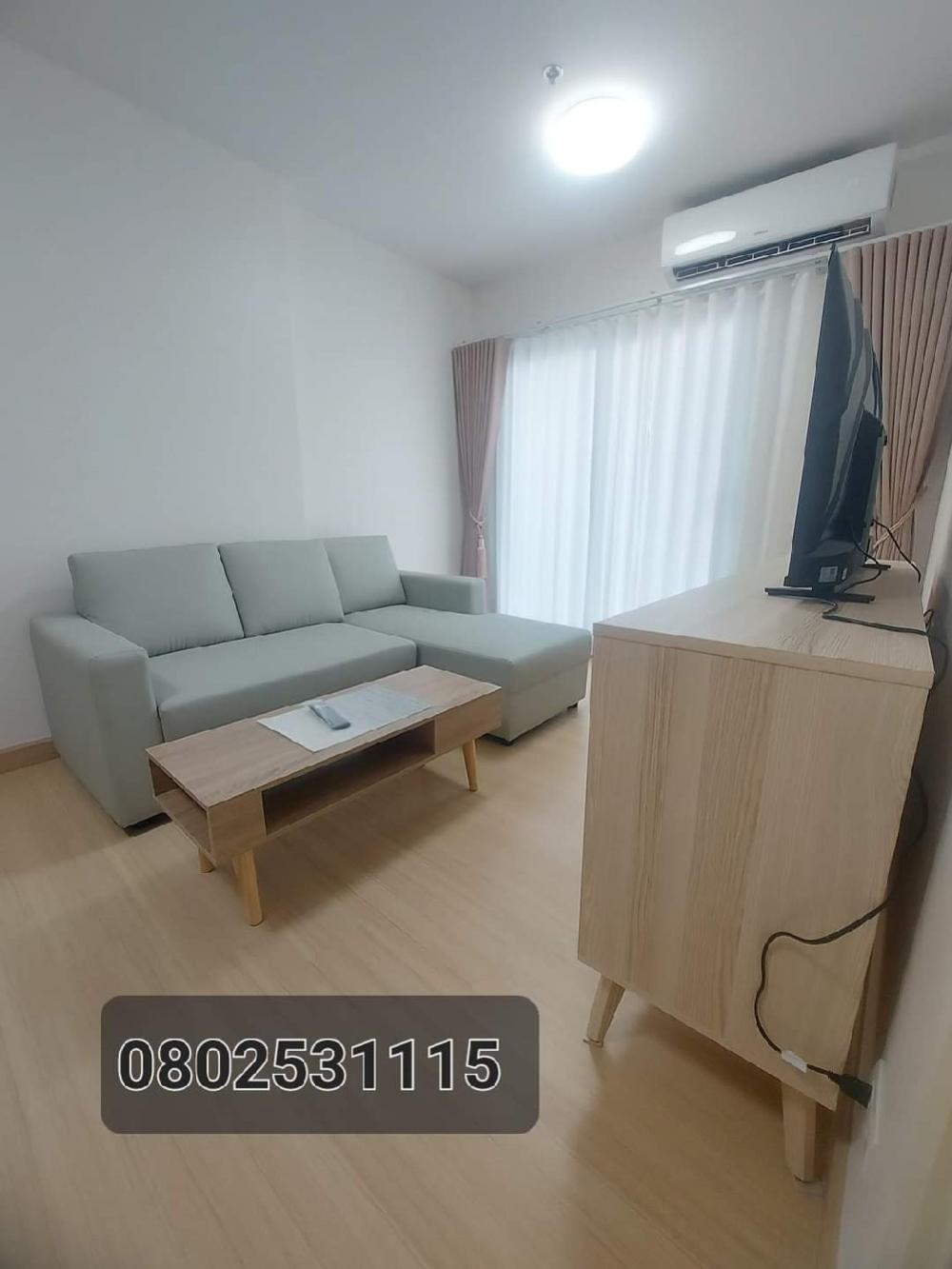 For RentCondoChaengwatana, Muangthong : For rent, Supalai City, 2 bedrooms, very new room✨️✨️