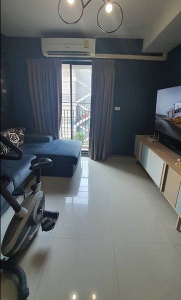 For SaleCondoRamkhamhaeng, Hua Mak : S-FMR173 Feel Mobius Ramkhamhaeng, 2nd floor, Building A, city view, 38 sq m, 1 bedroom, 2.5 million baht, 064-959-8900