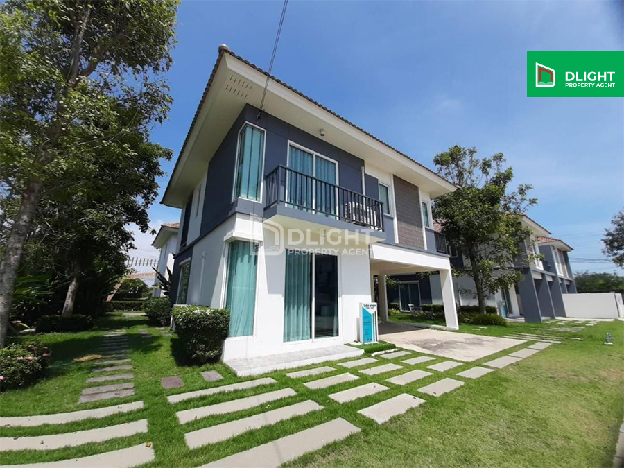 For SaleHouseNonthaburi, Bang Yai, Bangbuathong : 2-story detached house, Chaiyaphruek-Wongwaen, 54.8 sq m, 165 sq m, 3 bedrooms, 3 bathrooms.