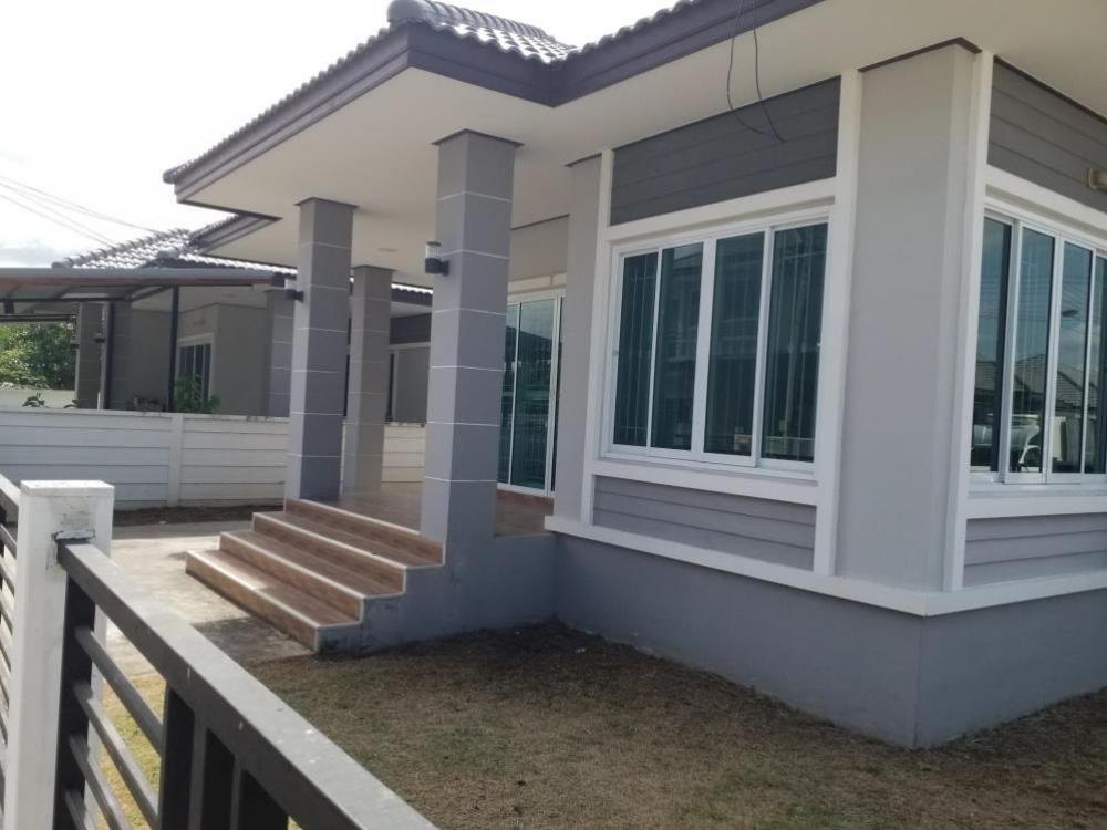 For SaleHouseSaraburi : Kaeng Khoi Park Ville, single-storey house, 3 bedrooms, 2 bathrooms, 58.40 sq m., Song Khon Subdistrict, Kaeng Khoi District, Saraburi Province.