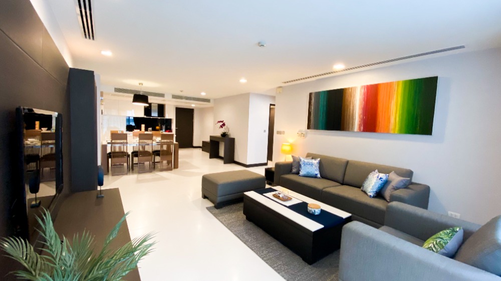 ให้เช่าคอนโดสุขุมวิท อโศก ทองหล่อ : The Klasse Residence⭐2 Bedroom⭐112 Sq.m⭐Sukhumvit 19⭐BTS Asok