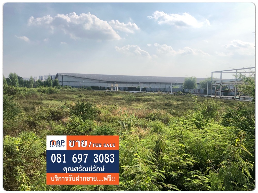 ขายที่ดินราชบุรี : ขาย ที่ดิน พร้อมโครงสร้างโรงงาน ติดถนน ใกล้สหกรณ์โคนมหนองโพ บ้านโป่ง ราชบุรี