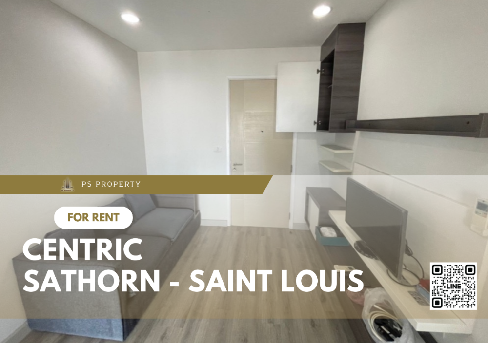 For RentCondoSathorn, Narathiwat : For rent 📣Centric Sathorn St.Louis📣 Tik BTS St. Louis, furniture, complete electrical appliances.