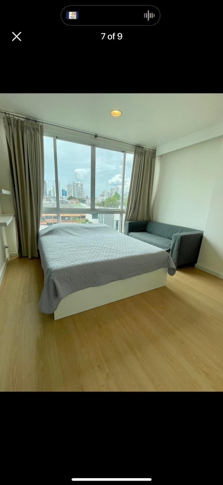 For RentCondoOnnut, Udomsuk : ★ D65 Sukhumvit 65 ★ 46 sq m., 6th floor (1 bedroom, 1 bathroom), ★ near BTS Ekkamai ★ near W District, Gateway Ekamai, Tesco Lotus ★ Many amenities ★ Complete electrical appliances