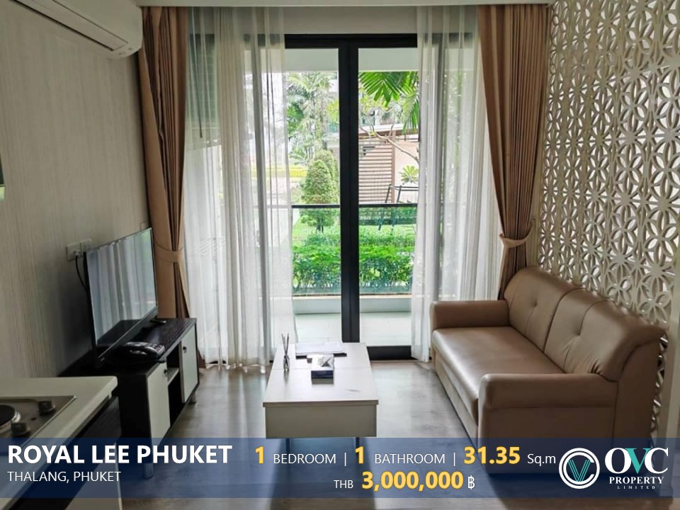 For SaleCondoPhuket : FOR SALE @ Royal Lee the Terminal Phuket