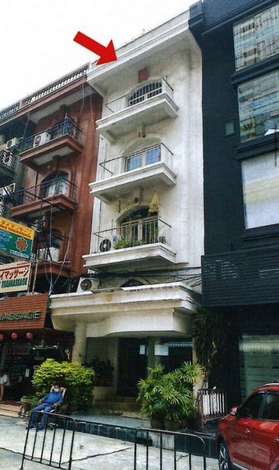 For SaleShophouseSukhumvit, Asoke, Thonglor : 5-Story commercial building in Soi Sukhumvit 37, near BTS Phrom Phong 50 m. , EmQuartier 200 m.