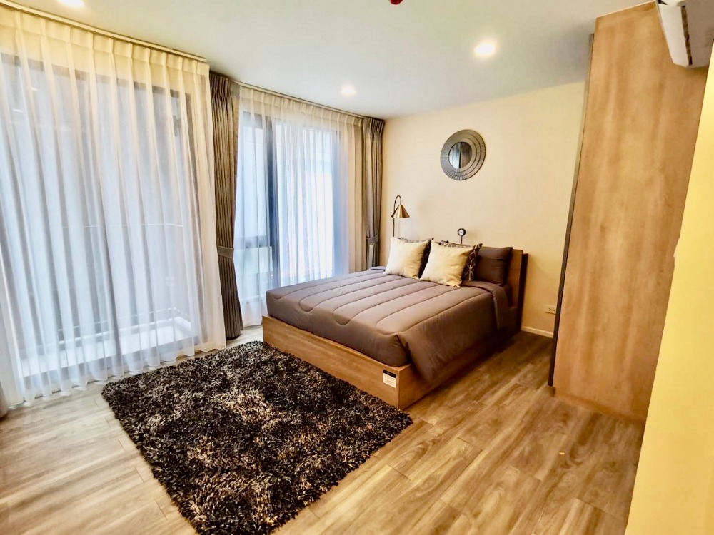 For RentCondoOnnut, Udomsuk : For rent IKON 77 new room, studio 25 sq m, fully furnished and electric appliances, near shopping center and BTS, convenient transportation, shuttle service available