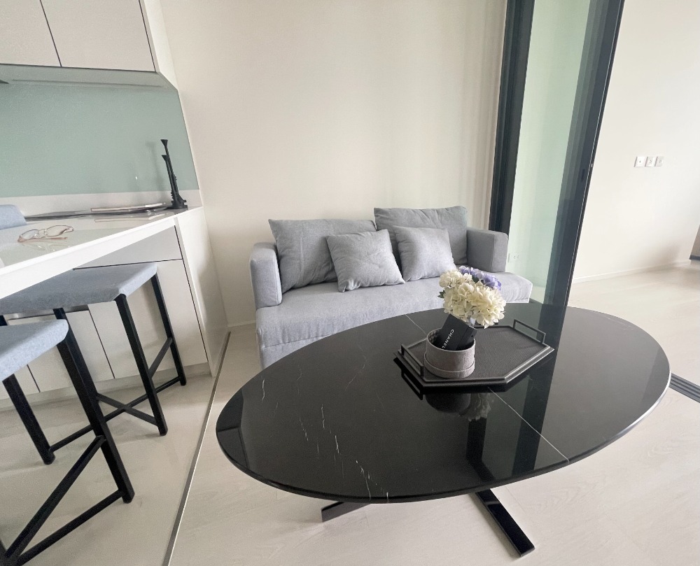 For RentCondoKasetsart, Ratchayothin : Condo for rent, Massarine Ratchayothin, new room, 1st hand, 34th floor, beautiful view, comfortable, fully furnished.