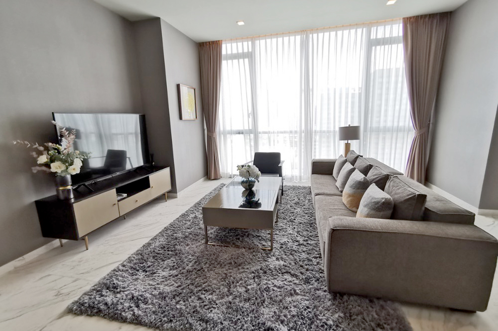 For RentCondoSukhumvit, Asoke, Thonglor : For rent Luxury condo The Monument Thonglor 2 bedrooms 3 bathrooms Fully furnished Ready to move in Pet friendly Near BTS Thonglor