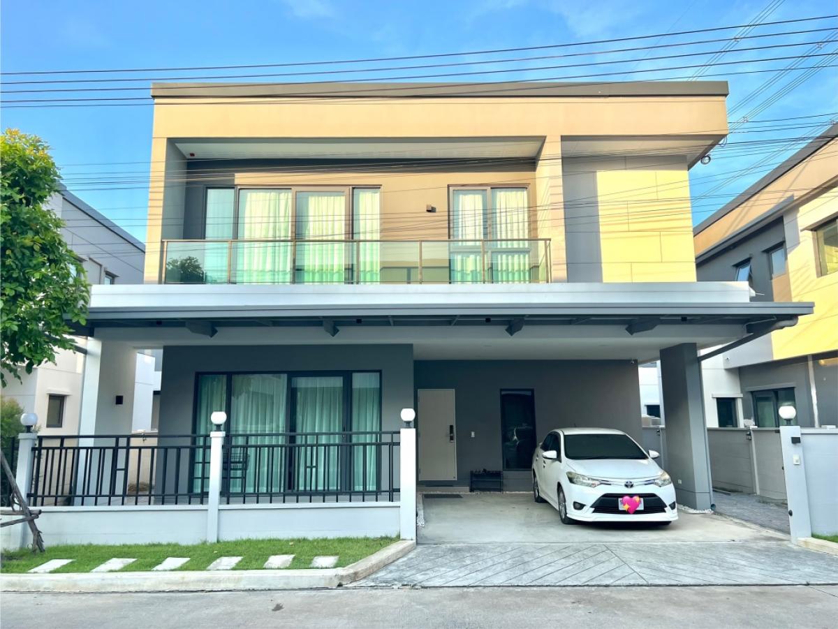 For RentHousePathum Thani,Rangsit, Thammasat : For Rent, Single house, ready to move in, fully furnished | Centro Don Mueang Chaengwattana