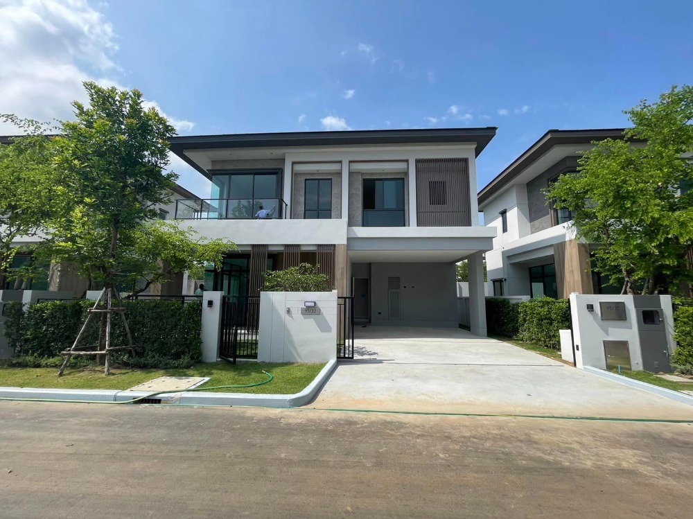 For RentHouseBangna, Bearing, Lasalle : Single house Bangkok Boulevard Bangna Km.5 / 4 bedrooms (for rent), Bangkok Boulevard Bangna Km.5 / Detached House 4 Bedrooms (FOR RENT) CJ070