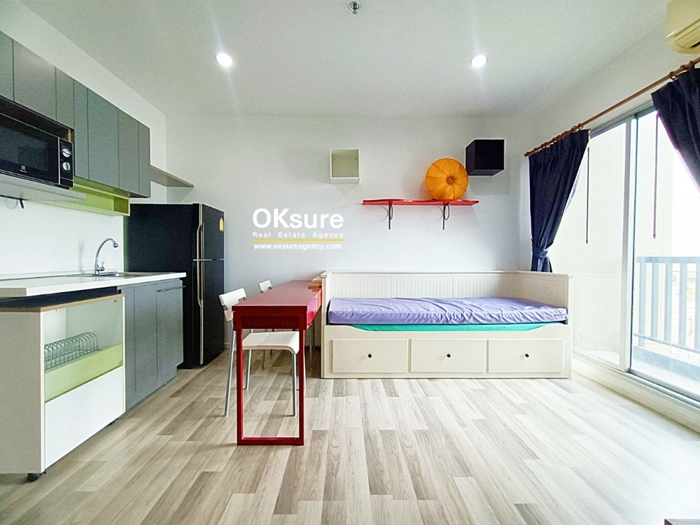 For RentCondoChaengwatana, Muangthong : Condo for rent the key chaengwattana 35 sq.m. (poolview)