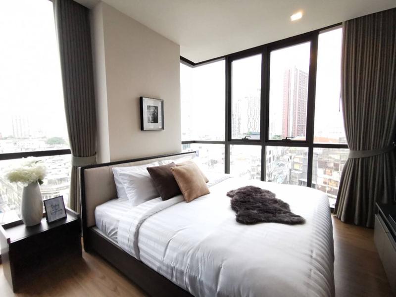 For SaleCondoOnnut, Udomsuk : For Sale The Line Sukhumvit 71 2 Bed 9.2 mb