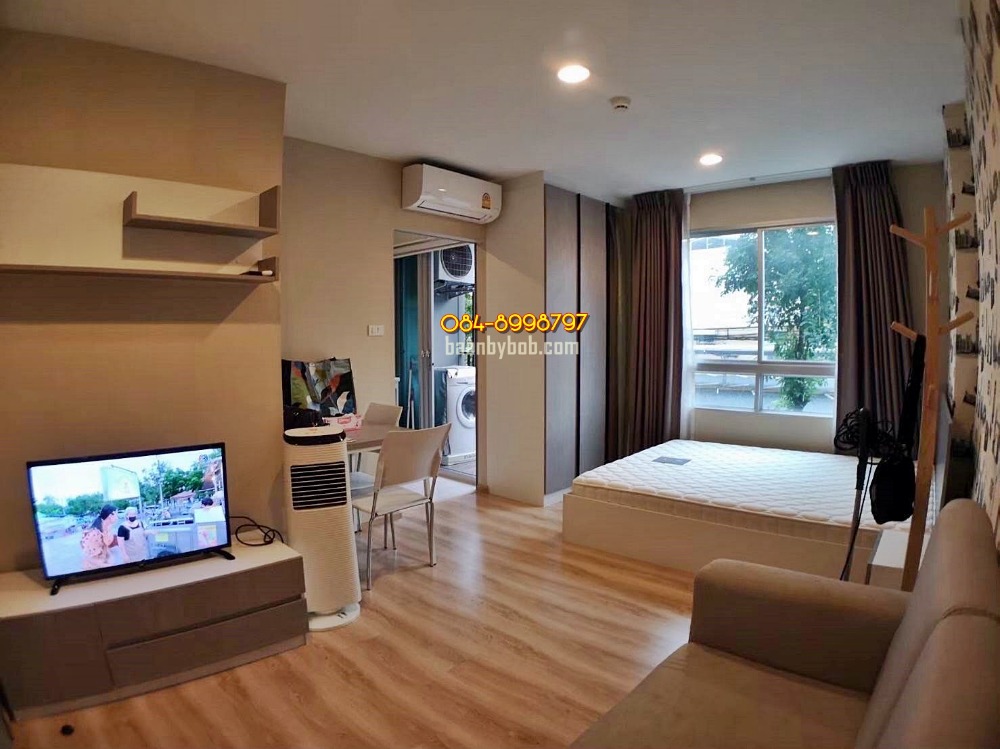 ขายคอนโดเอกชัย บางบอน : ขาย คอนโด พรีเซนต์ คอนโด เอกชัย 32 (Present Condo Ekachai 32) ใกล้ BTS วุฒากาศ ห้องสตูดิโอ 23.5 ตร.ม. ชั้น 2 ตำแหน่งไม่บล็อควิว เฟอร์ฯครบ สภาพใหม่พร้อมเข้าอยู่ ขายด่วน 1.15 ลบ.