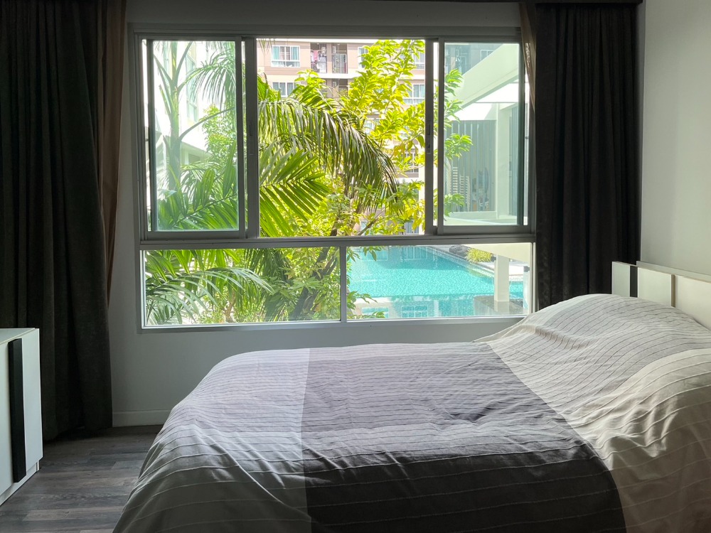 For SaleCondoBangna, Bearing, Lasalle : Dcondo Sukhumvit 109 (Dcondo Sukhumvit 109) 1 bedroom, 2nd floor, Building A, room size 30 sq m., pool view, price 1,790,000 baht (near BTS Bearing, Sukhumvit 107)