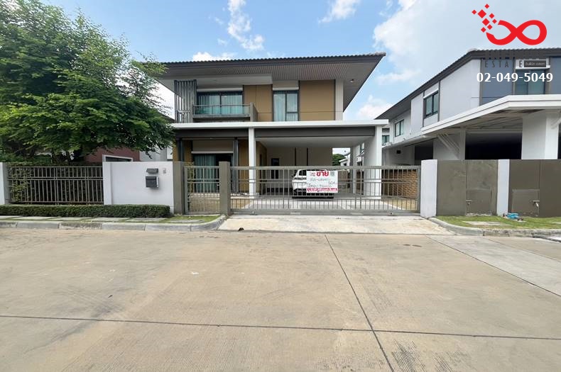 For SaleHouseNonthaburi, Bang Yai, Bangbuathong : 2-story detached house for sale, Burasiri Ratchaphruek, 345 Ratchaphruek Road, Soi Wat Salak Nuea.