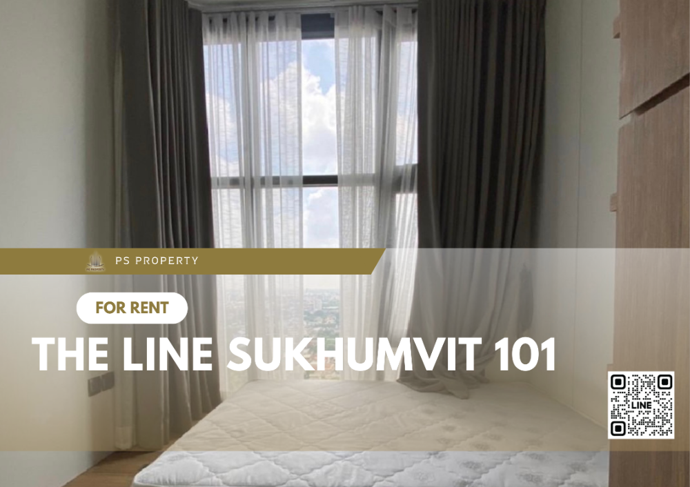 For RentCondoOnnut, Udomsuk : For rent📌THE LINE SUKHUMVIT 101📌Furniture Complete with electrical appliances, near BTS Udomsuk